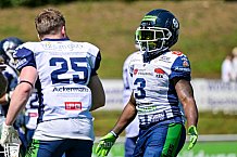 American Football, Herren, Shark Water GFL, Saison 2022, Straubing Spiders -  Mecenaries Marburg, 02.07.2022