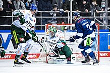 Eishockey, Herren, DEL, Saison 2021-2022, 25. Spieltag, Straubing Tigers - Augsburger Panther,  20.02.2022