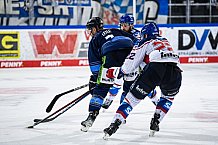 Eishockey, Herren, DEL, Saison 2021-2022, Playoff, Viertelfinale, Spiel 1, Straubing Tigers - Adler Mannheim, 10.04.2022