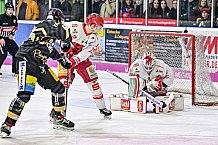 Herren, Eishockey, Oberliga-Süd, Saison 2022-2023, DEB, Deggendorfer SC - EV Herne Miners, Playoff, Viertelfinale, Spiel 4, 04.04.2023