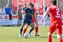 Fußball, Bayernliga Süd , Saison 2021-2022, Spvgg Hankofen-Hailing - TSV 1860 München II, 30. Spieltag, 25.03.2022