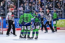 Eishockey, Herren, DEL, Saison 2022-2023, Hauptrunde, Straubing Tigers - Schwenninger Wild Wings, 55. Spieltag, 22.02.2023