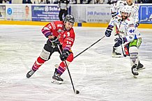 Herren, Eishockey, Oberliga-Süd, Saison 2021-2022, Playoffs, Spiel 2, Deggendorfer SC - EC Hannover Indians,  19.03.2022