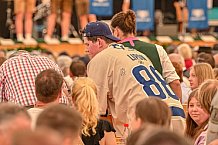 Eishockey, Herren, DEL, Penny DEL, Saison 2023-2024, Straubing Tigers, Mannschaftsvorstellung im Weckmannszelt,12.08.2023