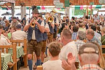 Eishockey, Herren, DEL, Penny DEL, Saison 2023-2024, Straubing Tigers, Mannschaftsvorstellung im Weckmannszelt,12.08.2023