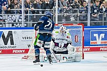 Eishockey, Herren, Penny DEL, Playoffs, Halbfinale, Spiel 4, Saison 2023-2024, Straubing Tigers - Eisbären Berlin, n07.04.2024