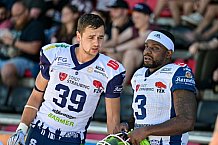 American Football, Herren, Shark Water GFL, Saison 2022, Straubing Spiders -  Mecenaries Marburg, 02.07.2022