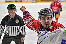 Herren, Eishockey, Oberliga-Süd, Saison 2021-2022, Playoffs, Spiel 2, Deggendorfer SC - EC Hannover Indians,  19.03.2022