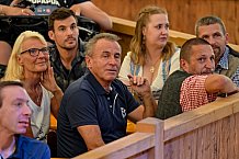 Eishockey, Herren, DEL, Saison 2023-2023, Straubing Tigers, Teampräsentation, Weckmannszelt, Gäubodenvolksfest, 12.08.2022