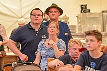 Eishockey, Herren, DEL, Penny DEL, Saison 2023-2024, Straubing Tigers, Mannschaftsvorstellung im Weckmannszelt,12.08.2023