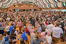 Eishockey, Herren, DEL, Penny DEL, Saison 2023-2024, Straubing Tigers, Mannschaftsvorstellung im Weckmannszelt,12.08.2023