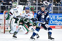 Eishockey, Herren, DEL, Saison 2021-2022, 25. Spieltag, Straubing Tigers - Augsburger Panther,  20.02.2022