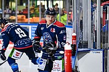 Eishockey, Herren, DEL, Saison 2021-2022, Playoff, Viertelfinale, Spiel 3, Straubing Tigers - Adler Mannheim, 14.04.2022