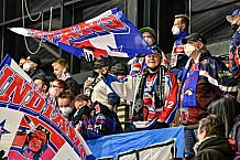 Herren, Eishockey, Oberliga-Süd, Saison 2021-2022, Playoffs, Spiel 2, Deggendorfer SC - EC Hannover Indians,  19.03.2022