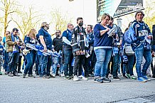 Eishockey, Herren, DEL, Saison 2021-2022, Playoff, Viertelfinale, Spiel 3, Straubing Tigers - Adler Mannheim, 14.04.2022