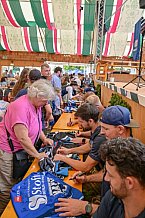 Eishockey, Herren, DEL, Penny DEL, Saison 2023-2024, Straubing Tigers, Mannschaftsvorstellung im Weckmannszelt,12.08.2023