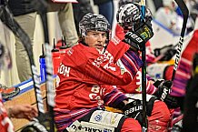Herren, Eishockey, Oberliga-Süd, Saison 2021-2022, Playoffs, Spiel 3, Deggendorfer SC - EC Hannover Indians,  24.03.2022