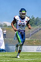 American Football, Herren, Shark Water GFL, Saison 2022, Straubing Spiders -  Mecenaries Marburg, 02.07.2022