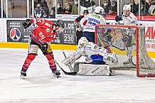Herren, Eishockey, Oberliga-Süd, Saison 2021-2022, Playoffs, Spiel 2, Deggendorfer SC - EC Hannover Indians,  19.03.2022