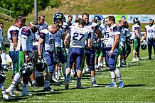 American Football, Herren, Shark Water GFL, Saison 2022, Straubing Spiders -  Mecenaries Marburg, 02.07.2022
