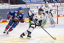 Eishockey, Herren, DEL, Saison 2020-2021, Playoff Viertelfinale Spiel 3, Adler Mannheim - Straubing Tigers, 24.04.2021
