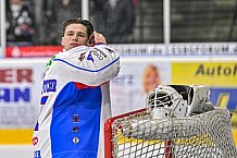 Herren, Eishockey, Oberliga-Süd, Saison 2021-2022, Playoffs, Spiel 3, Deggendorfer SC - EC Hannover Indians,  24.03.2022