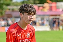Fußball, Herren, Kreisliga Straubing, BFV, SV Schwarzach - Spvgg Plattling, 1. Spieltag, Saison 2023-2024, 30.07.2023