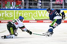 Eishockey, Herren, DEL, Saison 2021-2022, 25. Spieltag, Straubing Tigers - Augsburger Panther,  20.02.2022