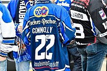 Eishockey, Herren, DEL, Saison 2021-2022, Playoff, Viertelfinale, Spiel 1, Straubing Tigers - Adler Mannheim, 10.04.2022