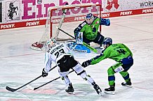 Eishockey, Herren, Penny DEL, DEL, Saison 2022-2023, Hauptrunde, Straubing Tigers - Bietigheim Steelers, 53. Spieltag, 16.02.2023