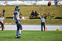 American Football, Herren, Shark Water GFL, Saison 2022, Straubing Spiders -  Mecenaries Marburg, 02.07.2022