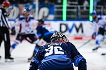 Eishockey, Herren, DEL, Saison 2021-2022, Playoff, Viertelfinale, Spiel 1, Straubing Tigers - Adler Mannheim, 10.04.2022