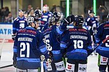 Eishockey, Herren, DEL, Saison 2021-2022, Playoff, Viertelfinale, Spiel 3, Straubing Tigers - Adler Mannheim, 14.04.2022
