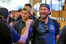 Eishockey, Herren, DEL, Saison 2023-2023, Straubing Tigers, Teampräsentation, Weckmannszelt, Gäubodenvolksfest, 12.08.2022