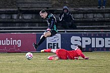 Fußball, Herren, Landesliga Mitte, VfB Straubing - 1. FC Bad Kötzting, 22.. Spieltag, Saison 2022-2023, 03.03.2023