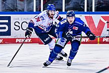 Eishockey, Herren, DEL, Penny DEL, Saison 2022-2023, Hauptrunde, Straubing Tigers - Adler Mannheim, 51. Spieltag, 12.02.2023