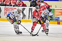 Herren, Eishockey, Oberliga-Süd, Saison 2021-2022, Playoffs, Spiel 2, Deggendorfer SC - EC Hannover Indians,  19.03.2022
