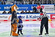 Eishockey, Herren, Penny DEL, 49. Spieltag, Saison 2023-2024, Straubing Tigers - Frankfurter Löwen,25.02.2024