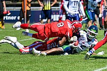 American Football, Herren, Shark Water GFL, Saison 2022, Straubing Spiders -  Mecenaries Marburg, 02.07.2022