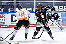 Eishockey, Herren, DEL, Saison 2020-2021, Straubing Tigers - Grizzlys Wolfsburg, 16.04.2021