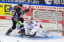 Eishockey, Herren, DEL, Saison 2020-2021, Playoff Viertelfinale Spiel 2, Straubing Tigers - Adler Mannheim, 22.04.2021