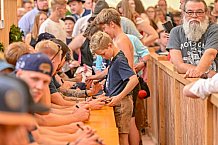 Eishockey, Herren, DEL, Penny DEL, Saison 2023-2024, Straubing Tigers, Mannschaftsvorstellung im Weckmannszelt,12.08.2023