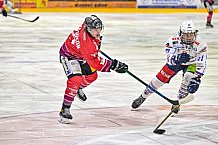 Herren, Eishockey, Oberliga-Süd, Saison 2021-2022, Playoffs, Spiel 2, Deggendorfer SC - EC Hannover Indians,  19.03.2022