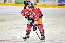 Herren, Eishockey, Oberliga-Süd, Saison 2021-2022, Playoffs, Spiel 3, Deggendorfer SC - EC Hannover Indians,  24.03.2022