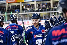 Eishockey, Herren, DEL, Saison 2021-2022, Playoff, Viertelfinale, Spiel 3, Straubing Tigers - Adler Mannheim, 14.04.2022