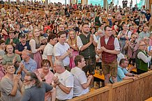 Eishockey, Herren, DEL, Penny DEL, Saison 2023-2024, Straubing Tigers, Mannschaftsvorstellung im Weckmannszelt,12.08.2023