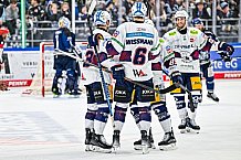 Eishockey, Herren, Penny DEL, Playoffs, Halbfinale, Spiel 2, Saison 2023-2024, Straubing Tigers - Eisbären Berlin, n03.04.2024