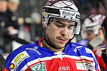 Herren, Eishockey, Oberliga-Süd, Saison 2022-2023, DEB, Deggendorfer SC - Höchstadt Alligators, 35. Spieltag,  08.01.2023
