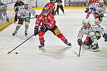 Herren, Eishockey, Oberliga-Süd, Saison 2021-2022, Playoffs, Spiel 3, Deggendorfer SC - EC Hannover Indians,  24.03.2022