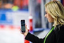 Eishockey, Herren, DEL, Saison 2021-2022, Playoff, Viertelfinale, Spiel 3, Straubing Tigers - Adler Mannheim, 14.04.2022